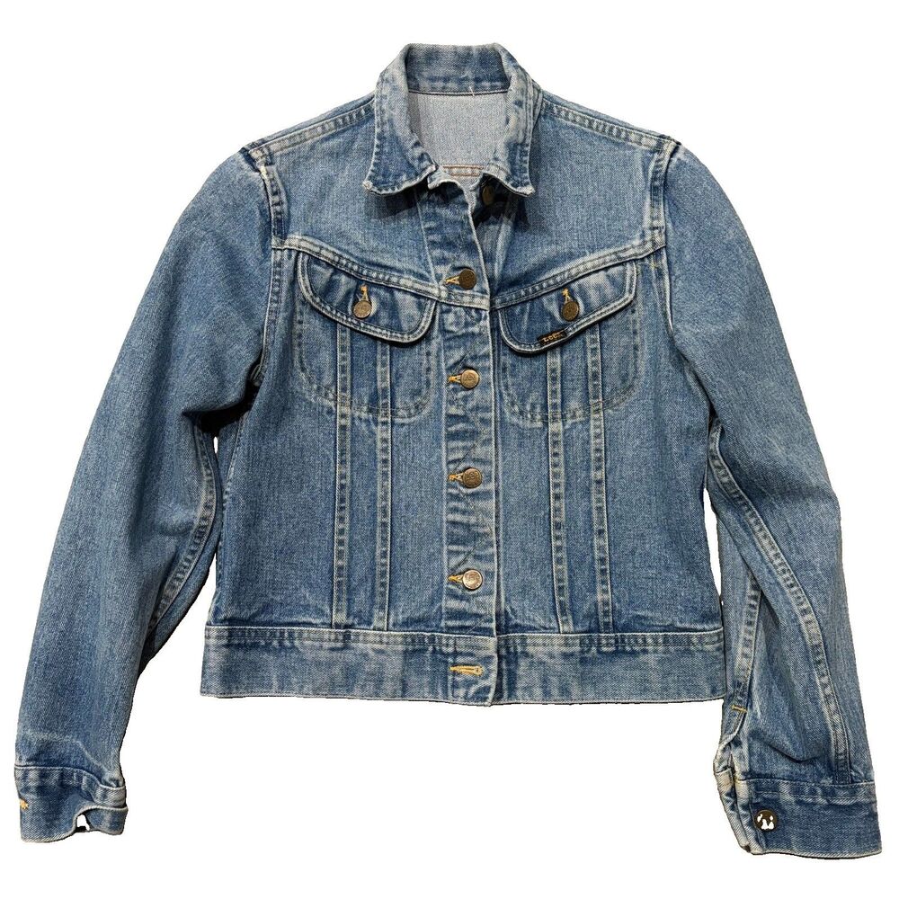 vintage Lee 101-J Rider denim jacket Size Small